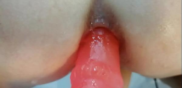  Hot sister in shower masturbation All holes, fore brother with camera